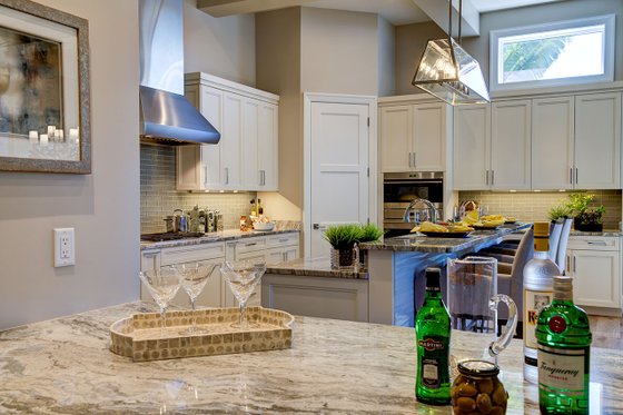 Interior - Kitchen 2 for Mediterranean House Plan #930-480 - 3 bed, 3 bath