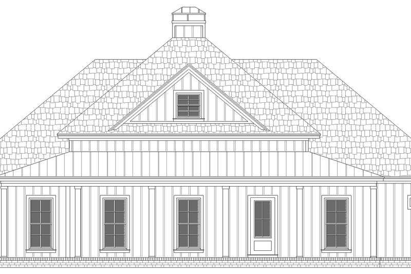 Home Plan - Exterior - Front Elevation 3 for Farmhouse House Plan #45-635 - 3 bed, 2.5 bath