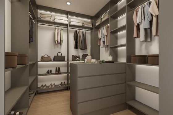 Interior - Master Bedroom 1 for Farmhouse House Plan #430-415 - 4 bed, 3.5 bath