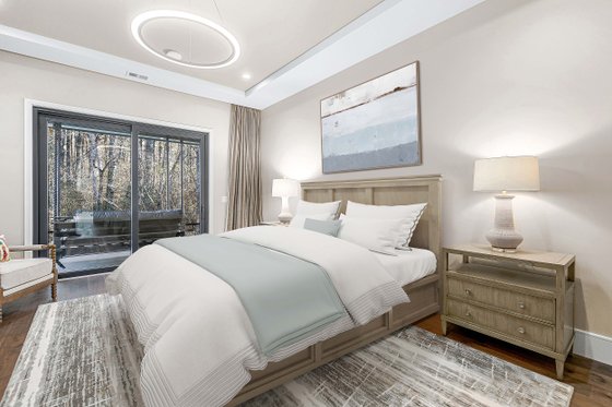 Interior - Master Bedroom for Craftsman House Plan #938-119 - 3 bed, 3.5 bath