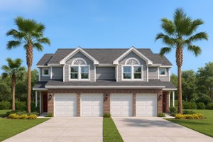 Traditional Exterior - Front Elevation Plan #20-565