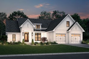 House Plan Design - Farmhouse Exterior - Front Elevation Plan #430-281