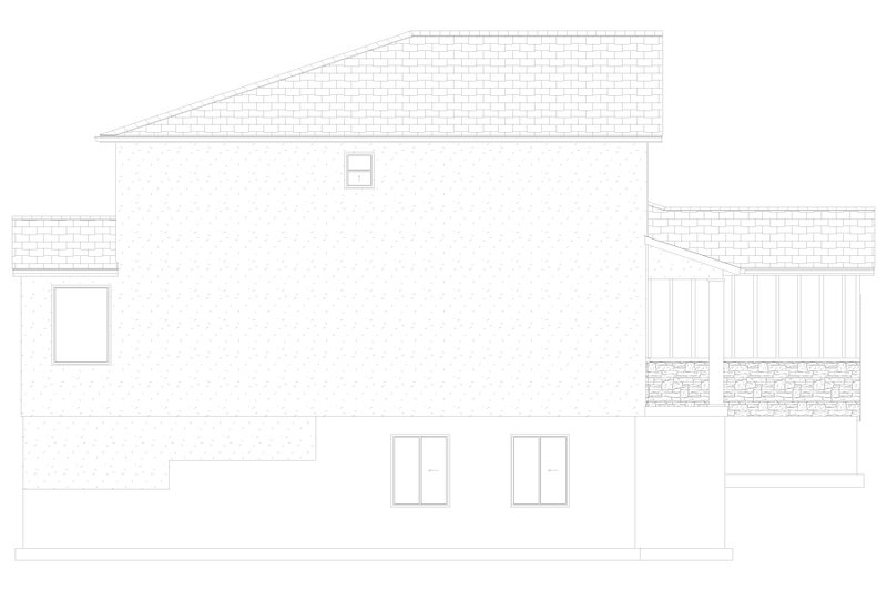 House Blueprint - Exterior - Other Elevation for Farmhouse House Plan #1060-487 - 4 bed, 3.5 bath