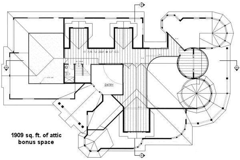 Home Plan - Floor Plan - Other Floor House Plan #60-482 - 3 bed, 3.5 bath