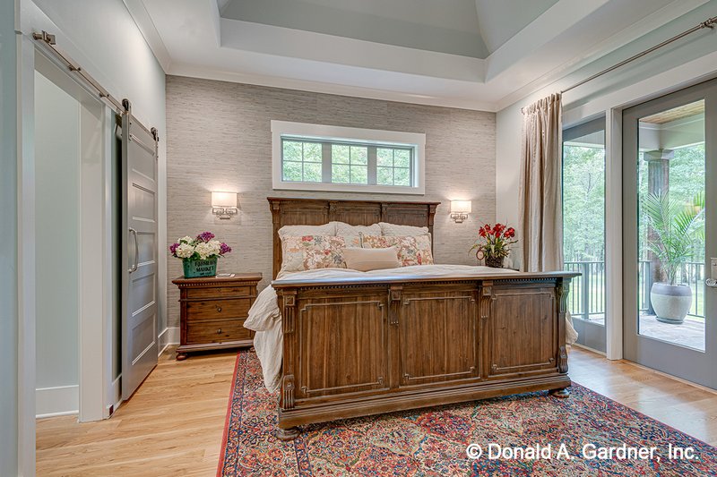 Home Plan - Interior - Master Bedroom for European House Plan #929-1056 - 4 bed, 3 bath