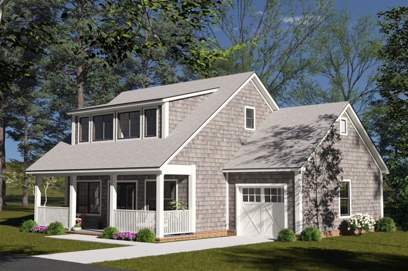 Architectural House Design - Exterior - Other Elevation for Cottage House Plan #513-2397 - 3 bed, 2.5 bath