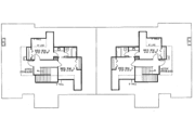 European Style House Plan - 3 Beds 2.5 Baths 3620 Sq/Ft Plan #17-2010 