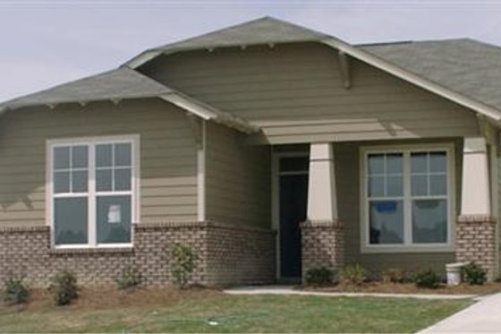 Exterior - Front Elevation for Cottage House Plan #63-144 - 2 bed, 2 bath