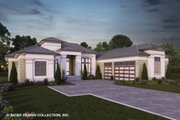 Contemporary Style House Plan - 4 Beds 4.5 Baths 4460 Sq/Ft Plan #930-520 