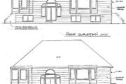 Traditional Style House Plan - 2 Beds 2 Baths 1265 Sq/Ft Plan #58-126 