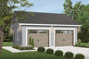 Craftsman Style House Plan - 0 Beds 0 Baths 576 Sq/Ft Plan #23-772 