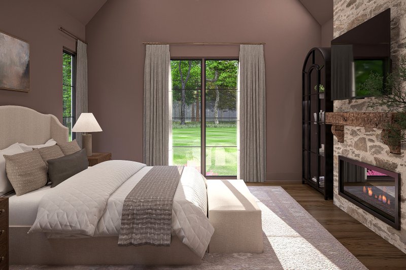 Home Plan - Interior - Master Bedroom 1 for Cottage House Plan #455-678 - 3 bed, 2.5 bath