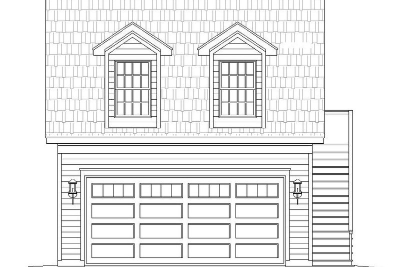 Dream House Plan - Exterior - Front Elevation 3 for Country House Plan #932-195, 0 bath