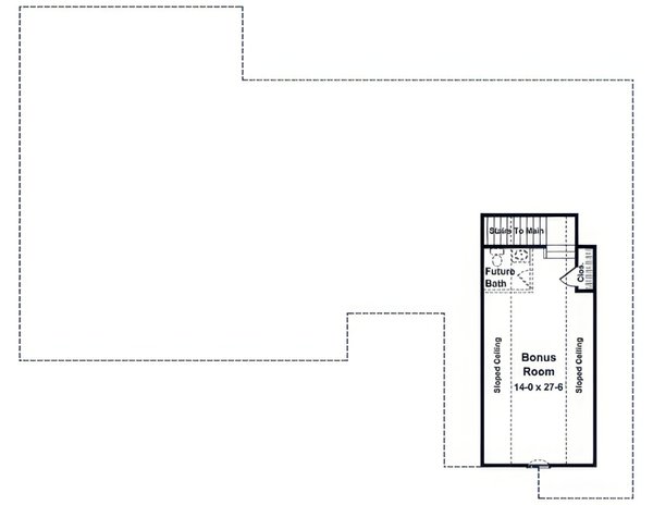 Home Plan - Floor Plan - Upper Floor for Farmhouse House Plan #21-666 - 3 bed, 3.5 bath