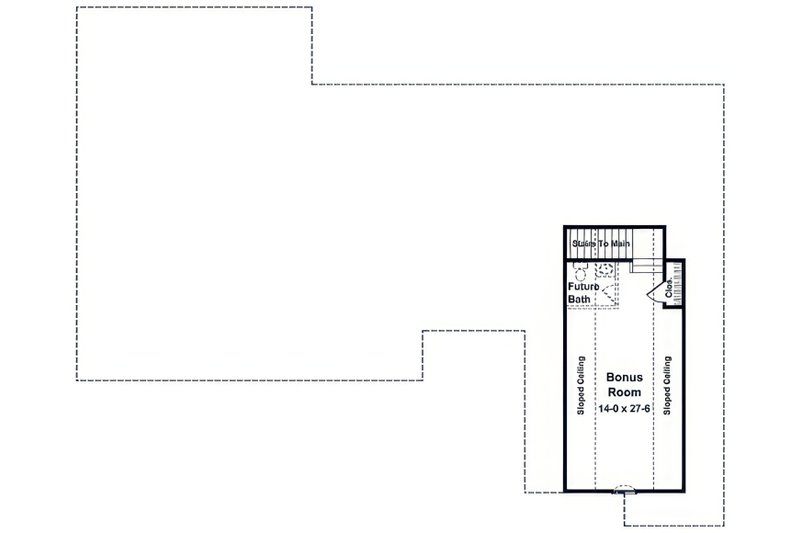 Home Plan - Floor Plan - Upper Floor for Farmhouse House Plan #21-666 - 3 bed, 3.5 bath