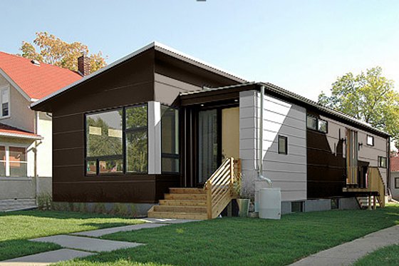 Exterior - Other Elevation for Modern House Plan #909-6 - 2 bed, 2 bath