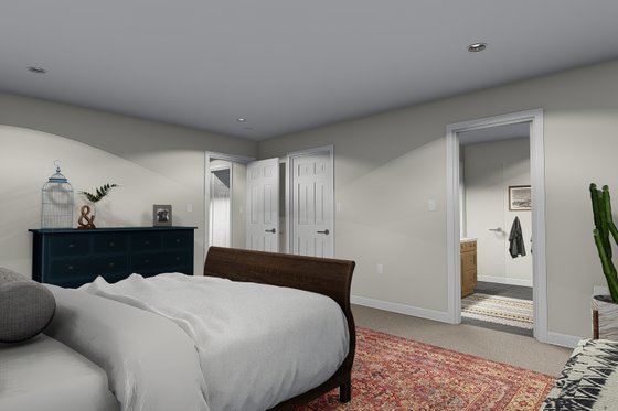 Interior - Master Bedroom 1 for Traditional House Plan #1060-63 - 3 bed, 2.5 bath