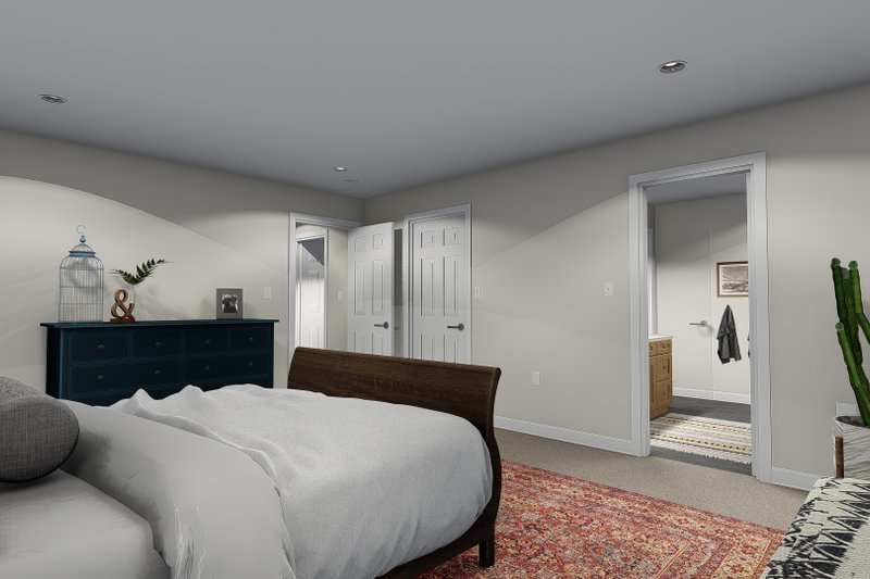 Architectural House Design - Interior - Master Bedroom 1 for Traditional House Plan #1060-63 - 3 bed, 2.5 bath