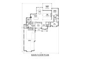 Craftsman Style House Plan - 5 Beds 4 Baths 4728 Sq/Ft Plan #1089-26 Floor 