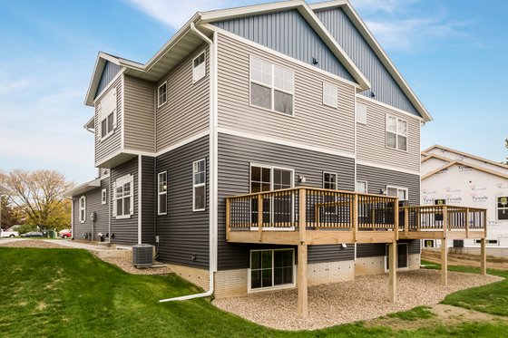 Exterior - Rear Elevation for Traditional House Plan #70-1474 - 6 bed, 4 bath