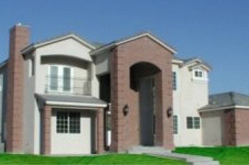 House Plan Design - Adobe / Southwestern Exterior - Front Elevation Plan #1-897