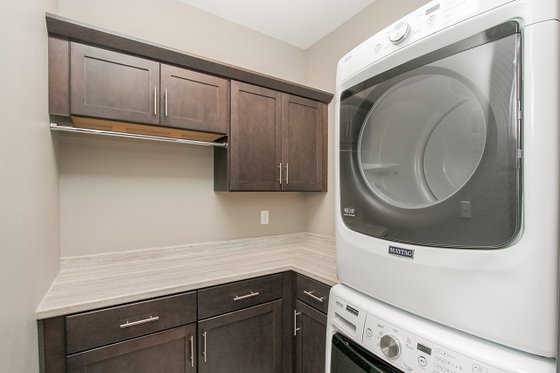 Interior - Laundry 1 for Ranch House Plan #70-1497 - 3 bed, 3 bath