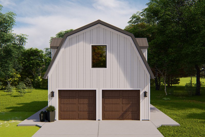 Architectural House Design - Exterior - Front Elevation 3 for European House Plan #1060-165, 0 bath