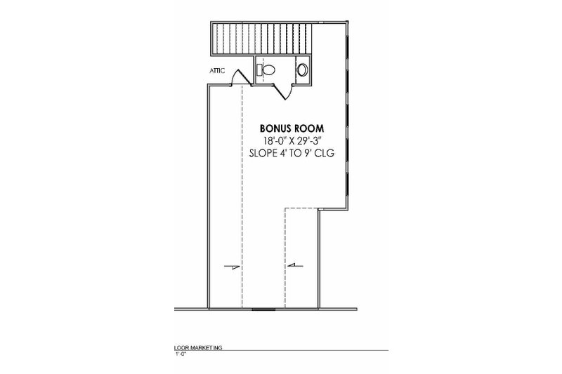 House Design - Floor Plan - Upper Floor for European House Plan #1096-61 - 4 bed, 3.5 bath