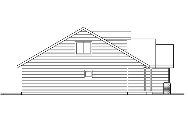 Home Plan - Exterior - Other Elevation House Plan #124-684 - 3 bed, 2.5 bath