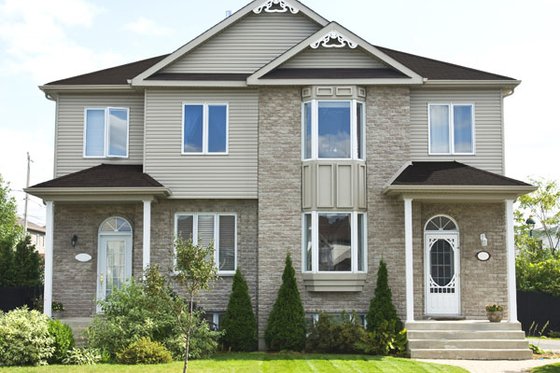 Exterior - Front Elevation for Cottage House Plan #138-364 - 3 bed, 1.5 bath