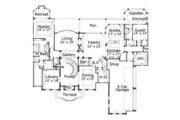 Traditional Style House Plan - 5 Beds 7.5 Baths 8457 Sq/Ft Plan #411-138 