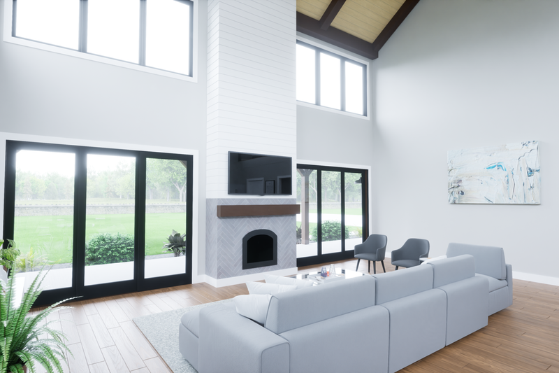 Architectural House Design - Interior - Other 1 for Barndominium House Plan #1116-13 - 4 bed, 2.5 bath