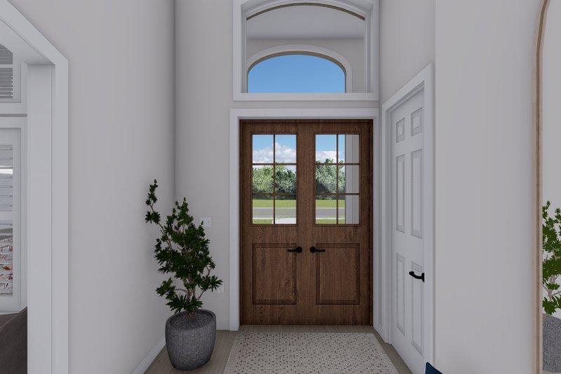 House Design - Interior - Entry for Craftsman House Plan #1060-261 - 2 bed, 2 bath