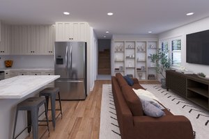 Interior - Kitchen 1 for Craftsman House Plan #1060-286 - 3 bed, 2 bath