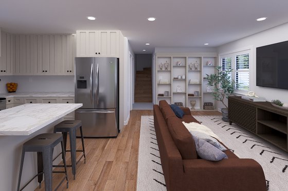 Interior - Kitchen 1 for Craftsman House Plan #1060-286 - 3 bed, 2 bath