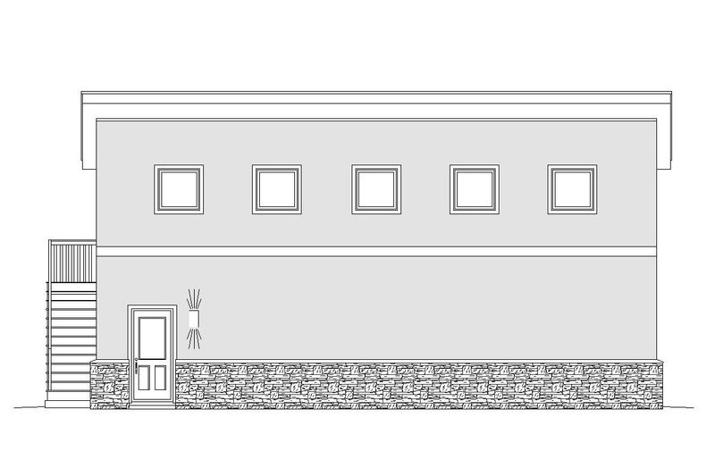 House Blueprint - Floor Plan - Other Floor for Contemporary House Plan #932-246, 0 bath