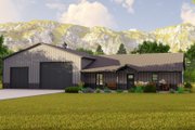 Country Style House Plan - 2 Beds 2 Baths 1783 Sq/Ft Plan #1064-192 
