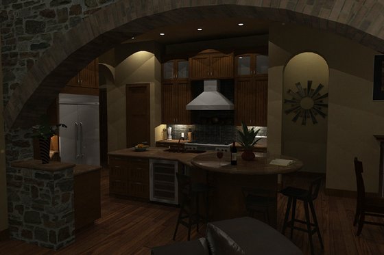 Photo 5 for Mediterranean House Plan #120-163 - 4 bed, 3.5 bath