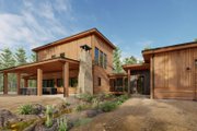 Modern Style House Plan - 3 Beds 3.5 Baths 4576 Sq/Ft Plan #1092-59 