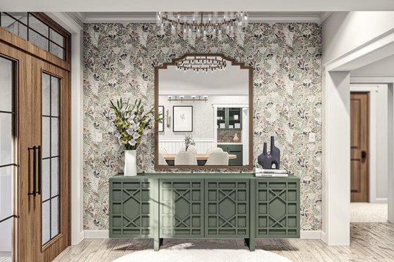 Interior - Entry 1 for Farmhouse House Plan #455-664 - 4 bed, 2.5 bath