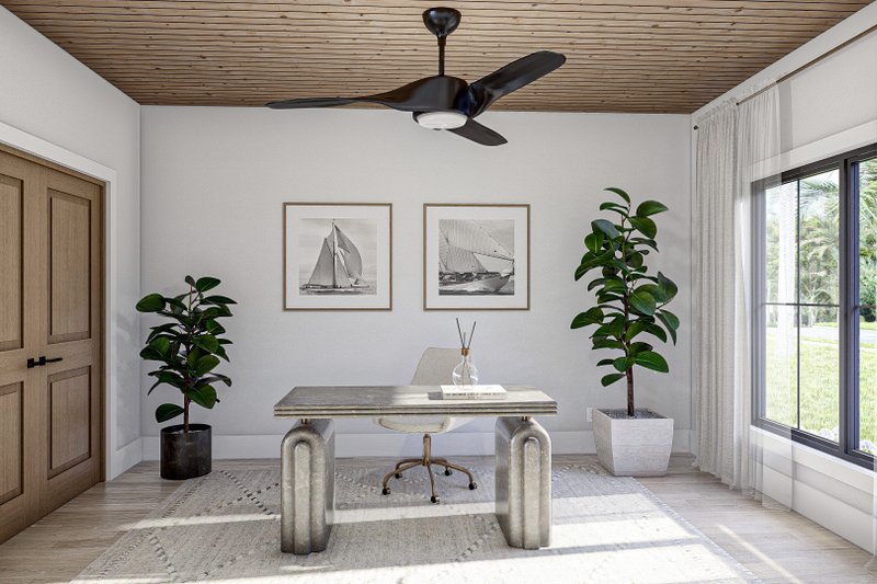 Architectural House Design - Interior - Other for Modern House Plan #455-548 - 2 bed, 1 bath