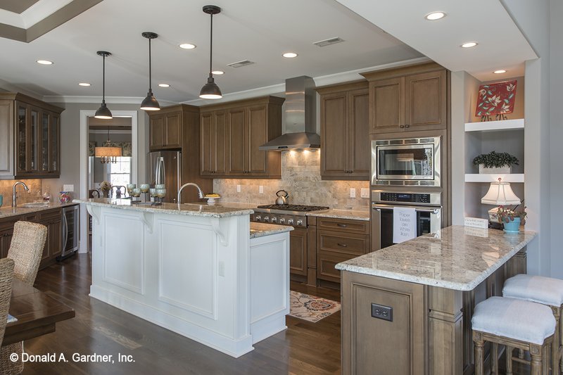 Dream House Plan - Interior - Kitchen for Craftsman House Plan #929-920 - 4 bed, 3 bath