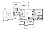 Ranch Style House Plan - 3 Beds 3 Baths 3100 Sq/Ft Plan #1058-173 