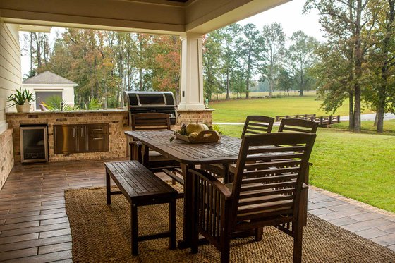 Exterior - Other Elevation 4 for Prairie House Plan #930-463 - 3 bed, 3.5 bath