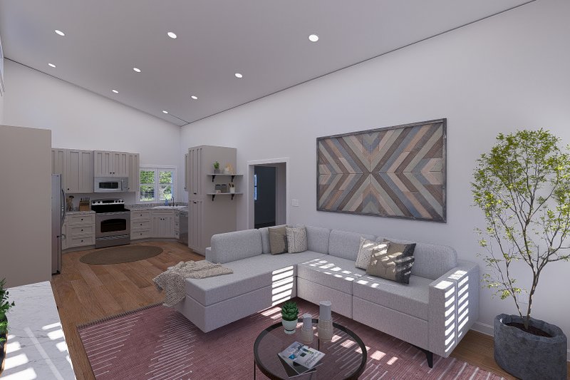Dream House Plan - Interior - Other 1 for Modern House Plan #1060-338 - 2 bed, 1 bath