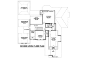 European Style House Plan - 4 Beds 3.5 Baths 3274 Sq/Ft Plan #81-1263 