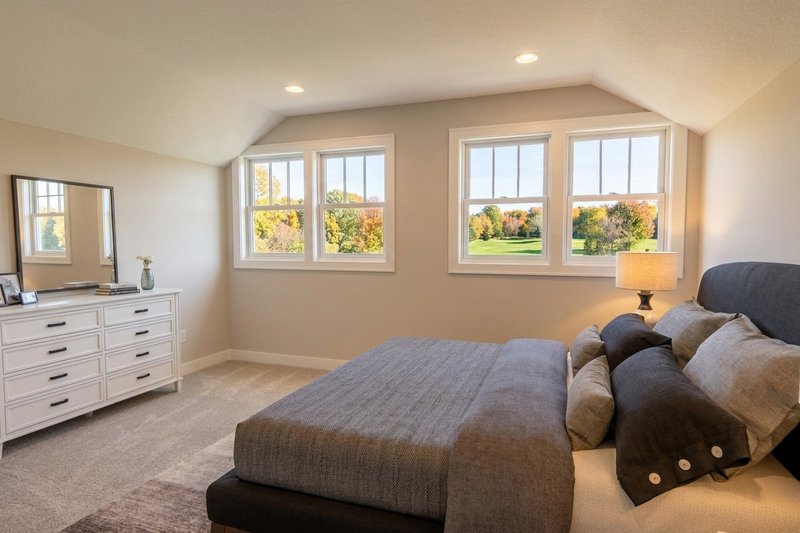 House Blueprint - Interior - Master Bedroom for Farmhouse House Plan #51-1543 - 3 bed, 2.5 bath