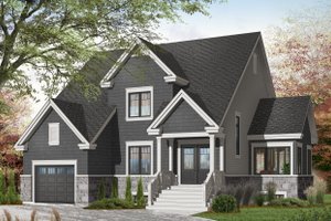 Traditional Exterior - Front Elevation Plan #23-2285