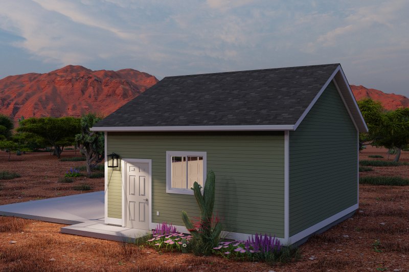 House Plan Design - Exterior - Other Elevation 1 for Traditional House Plan #1060-125, 0 bath