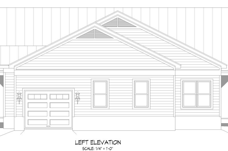 Dream House Plan - Exterior - Other Elevation for Country House Plan #932-385 - 2 bed, 2 bath